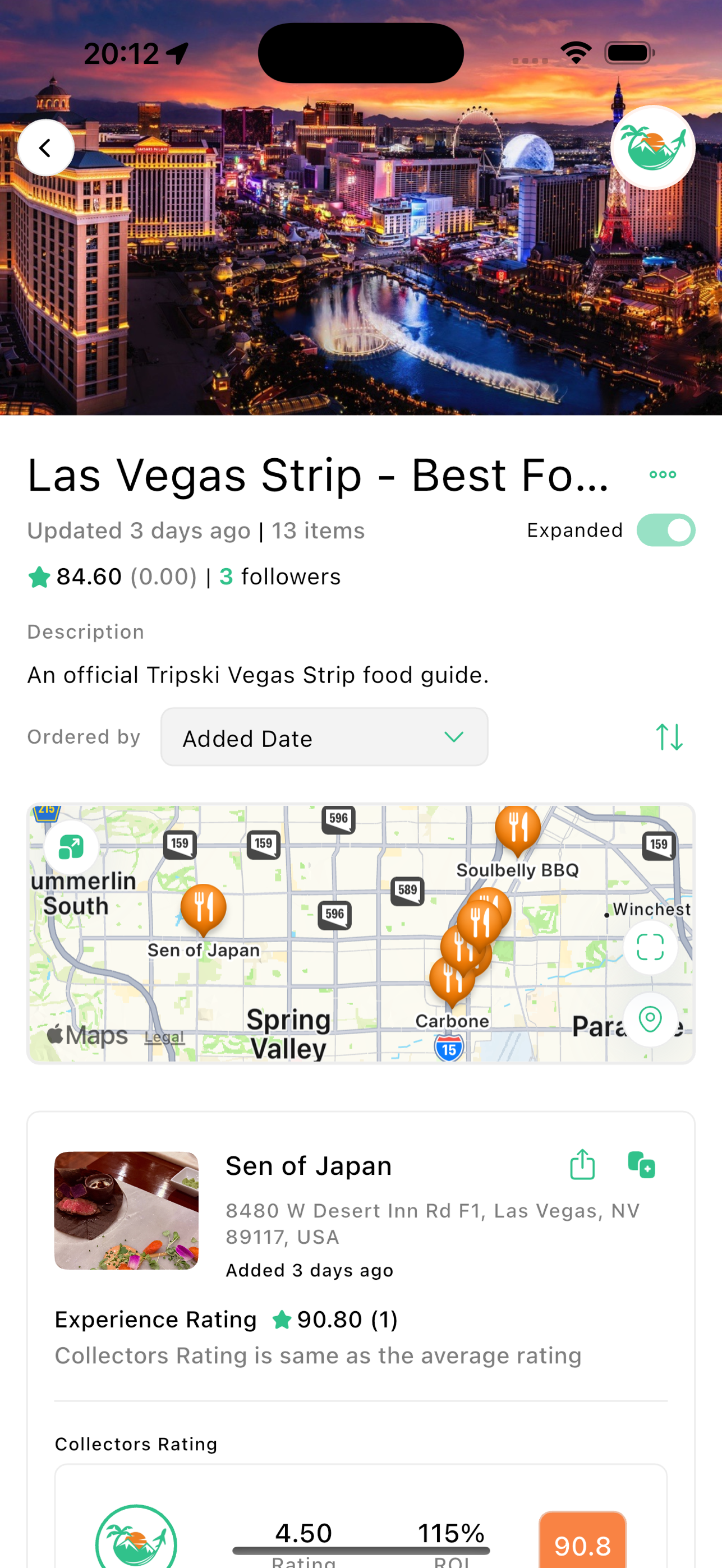 Trip planner